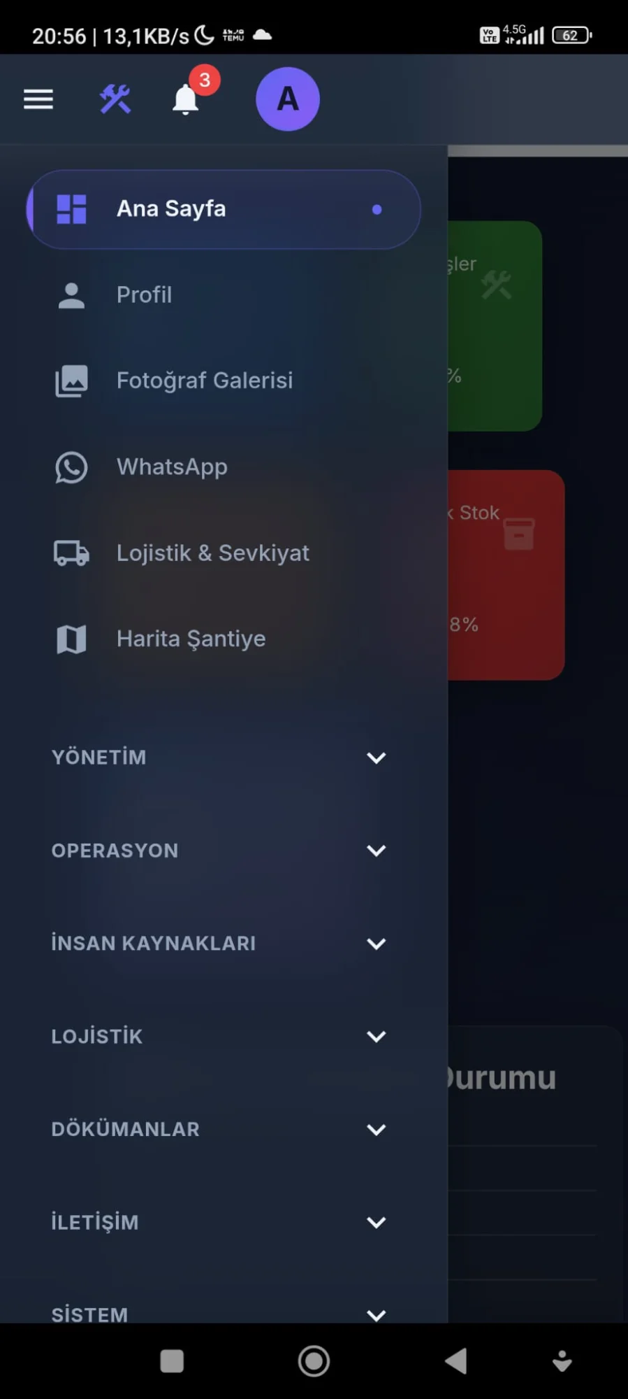 Şantiye Mobil Uygulaması